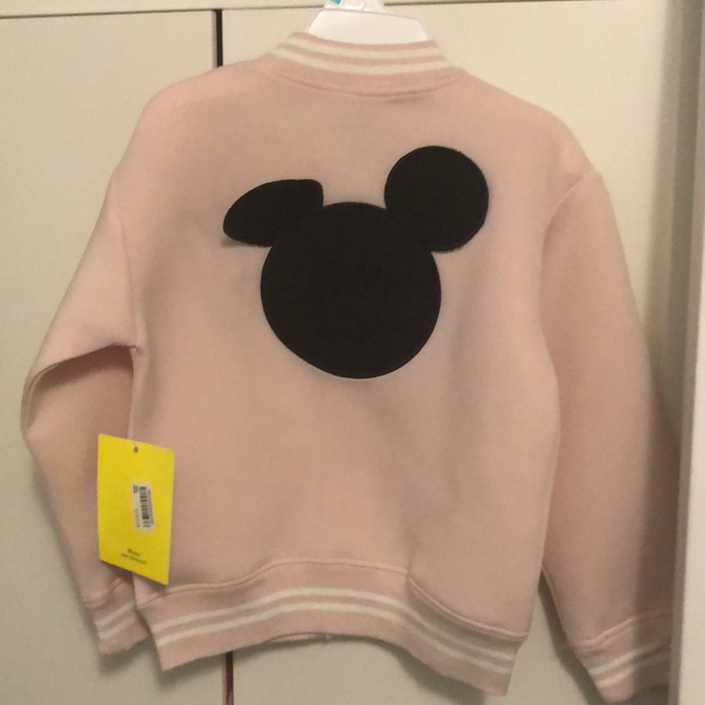 Disney Mickey Mouse Jacket in baby pink. Size 5